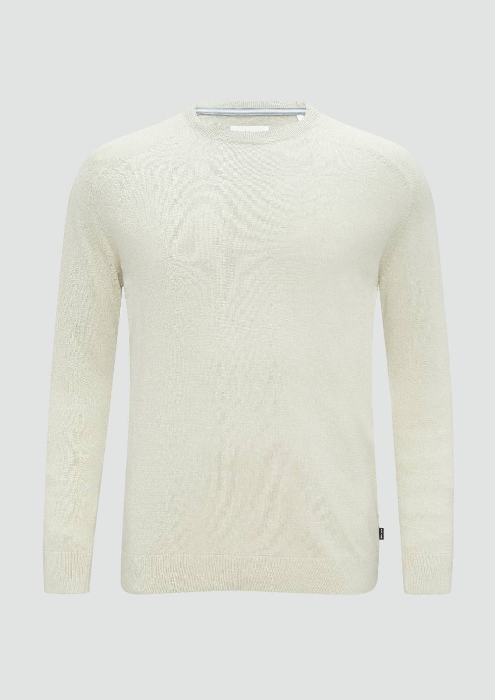 s.Oliver Strickpullover mit Rippbündchen Nur für heute