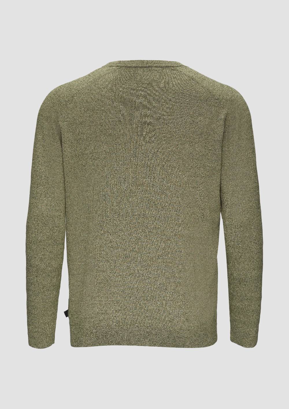 s.Oliver Strickpullover mit Rippbündchen Sonderangebot der Fabrik