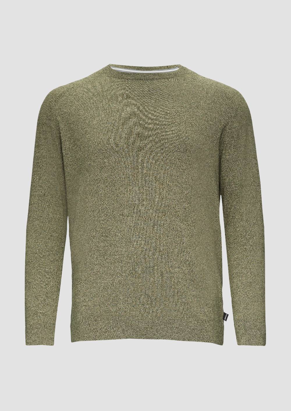 s.Oliver Strickpullover mit Rippbündchen Sonderangebot der Fabrik