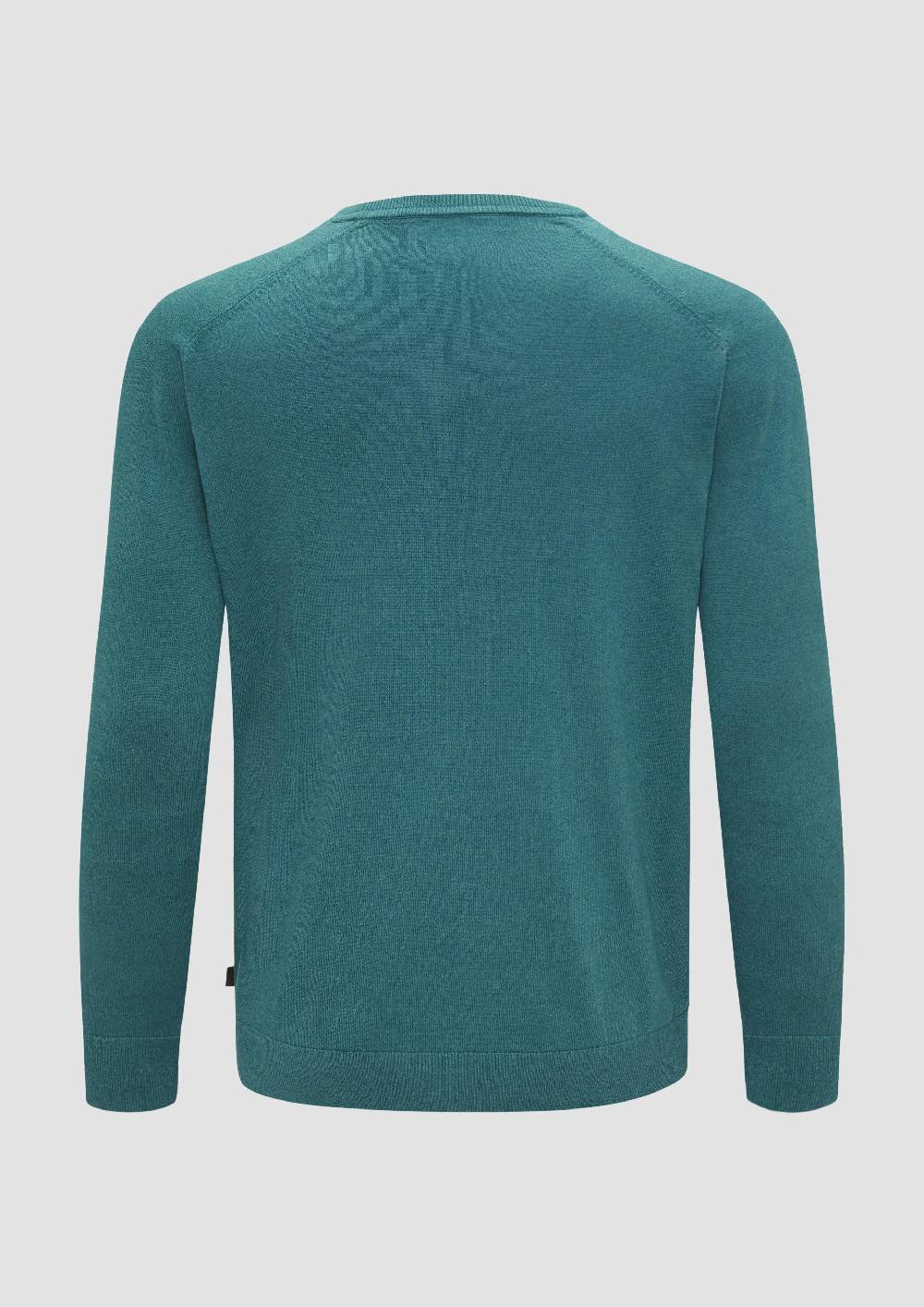 s.Oliver Strickpullover mit Rippbündchen Vierteljährliche Förderung