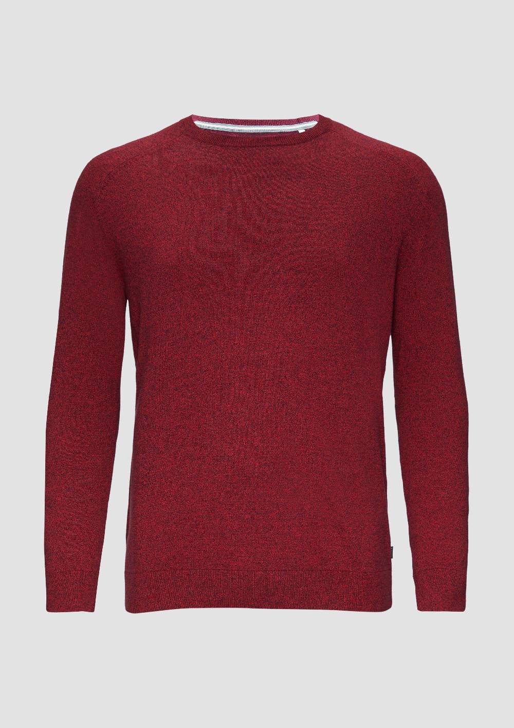 s.Oliver Strickpullover mit Rippbündchen Nur noch ein Tag übrig