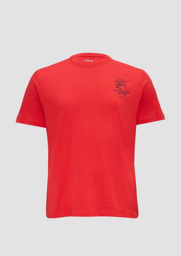 s.Oliver Baumwollshirt mit Frontprint Angebote