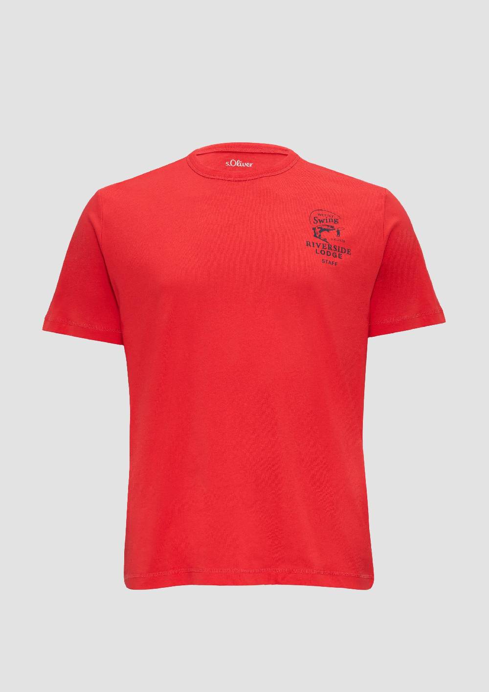 s.Oliver Baumwollshirt mit Frontprint Angebote