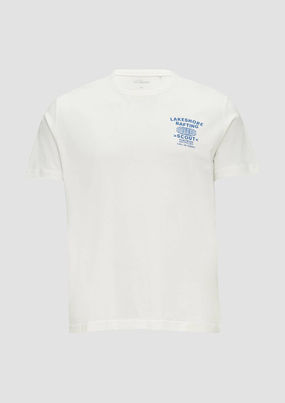 s.Oliver Baumwollshirt mit Frontprint Hotsell