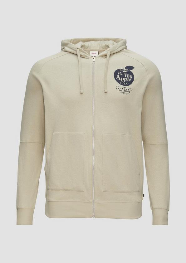 s.Oliver Sweatjacke mit Kapuze Fabrikverkauf