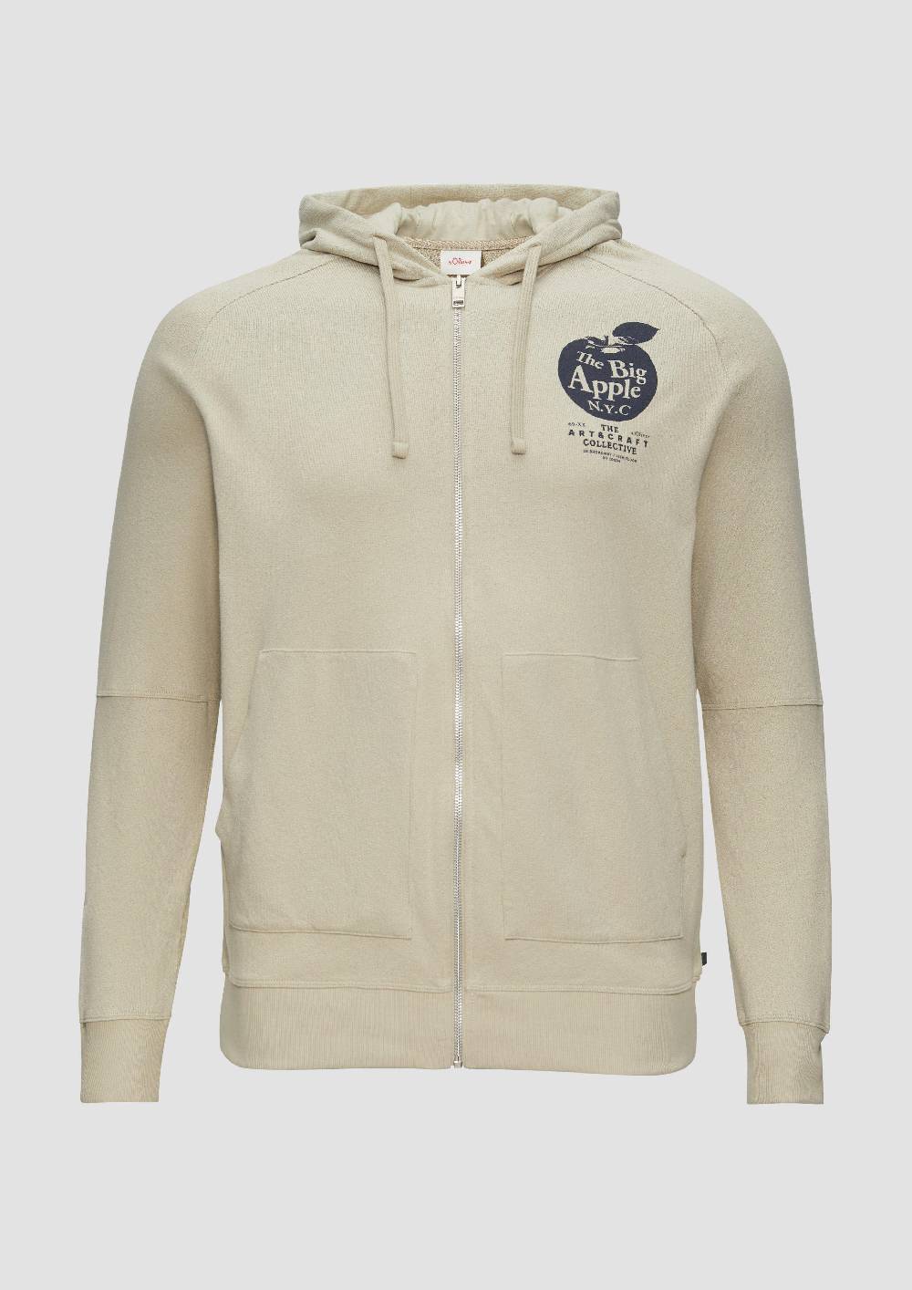 s.Oliver Sweatjacke mit Kapuze Fabrikverkauf