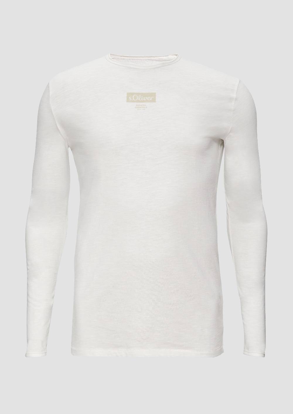 s.Oliver Longsleeve mit Label-Print Meist gekauft