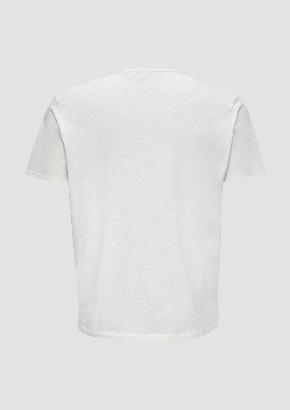 s.Oliver T-Shirt mit Flammgarnstruktur Kostenloser Versand