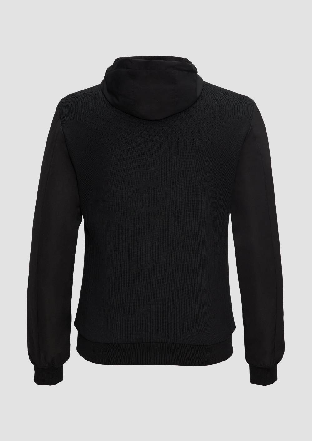 s.Oliver Hybrid-Jacke mit Strickelementen Preisnachlass