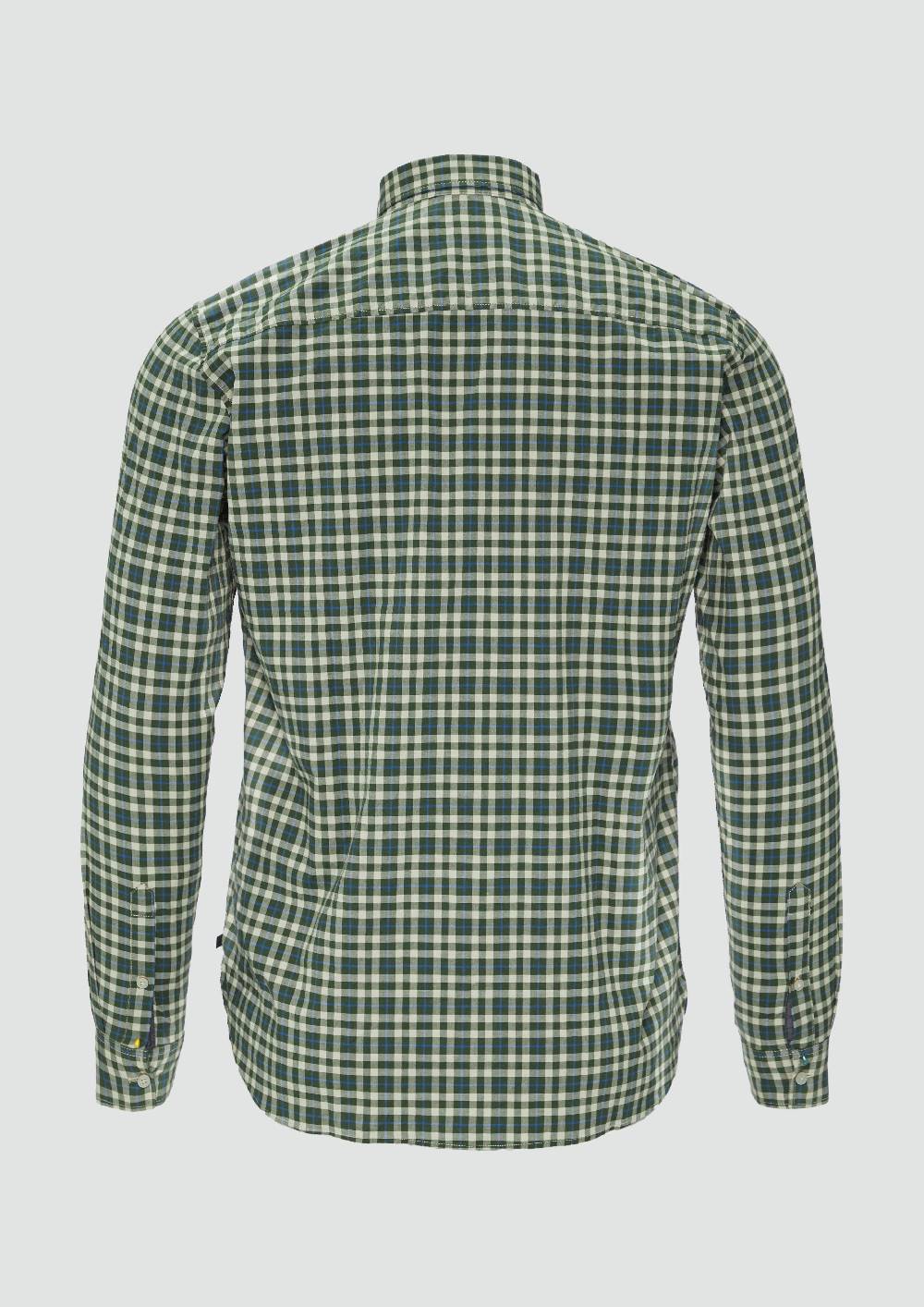 s.Oliver Gemustertes Hemd mit Button-Down-Kragen Muttertagsangebot