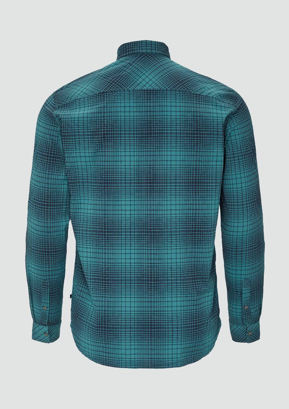 s.Oliver Gemustertes Hemd mit Button-Down-Kragen Vatertagsangebot