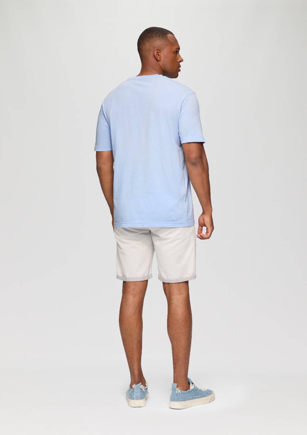 s.Oliver Gewaschenes T-Shirt mit Frontprint Top Angebot