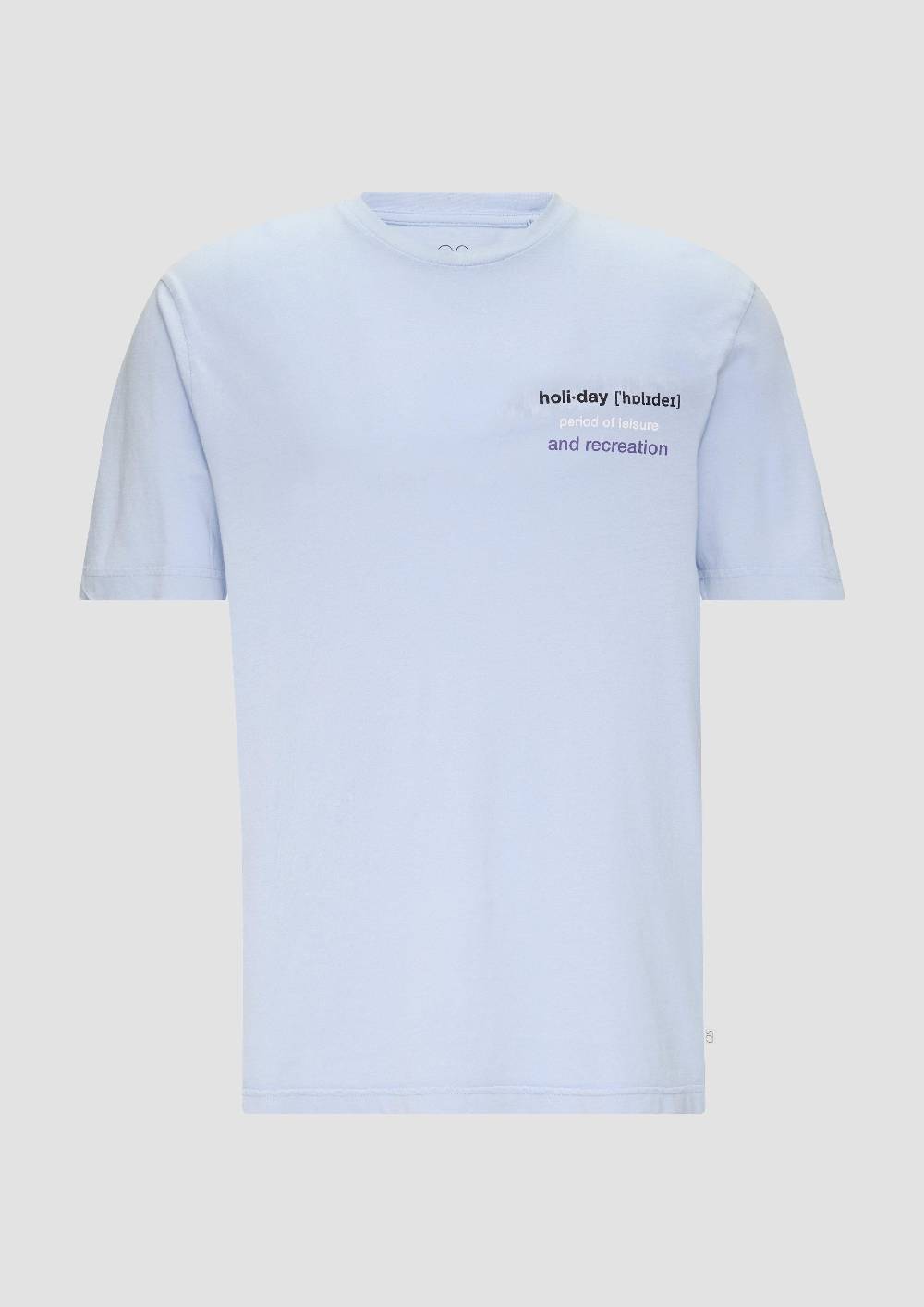 s.Oliver Gewaschenes T-Shirt mit Frontprint Top Angebot