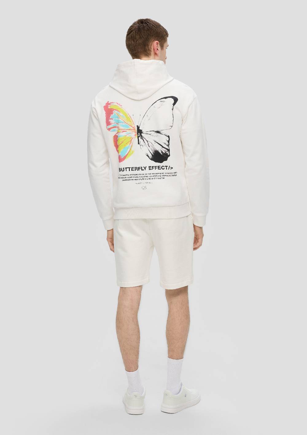 s.Oliver Sweatshirt mit Brust- und Rückenprint Online Outlet