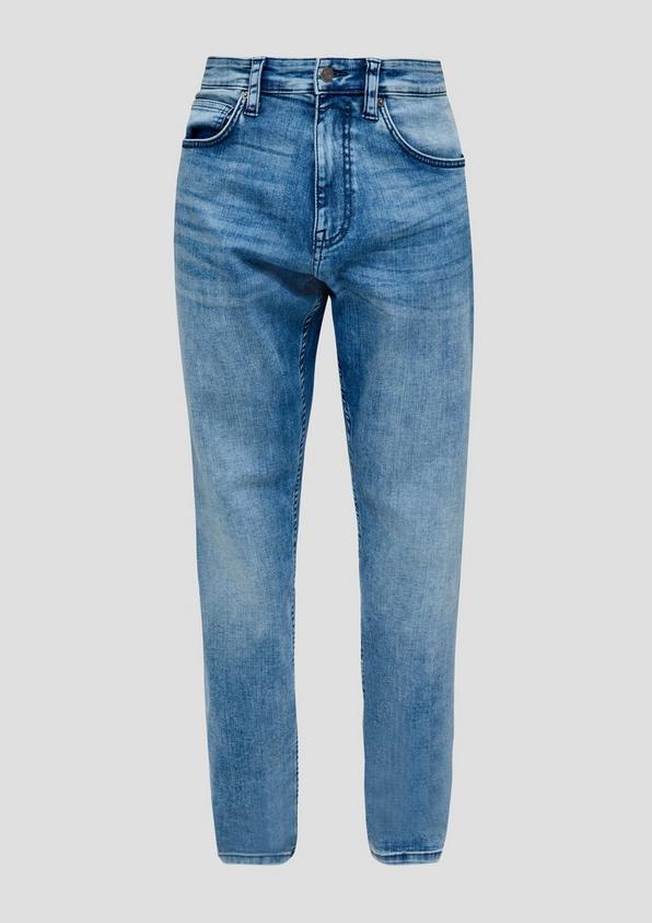 s.Oliver Jeans Mauro / Regular Fit / High Rise / Tapered Leg Räumungsverkauf