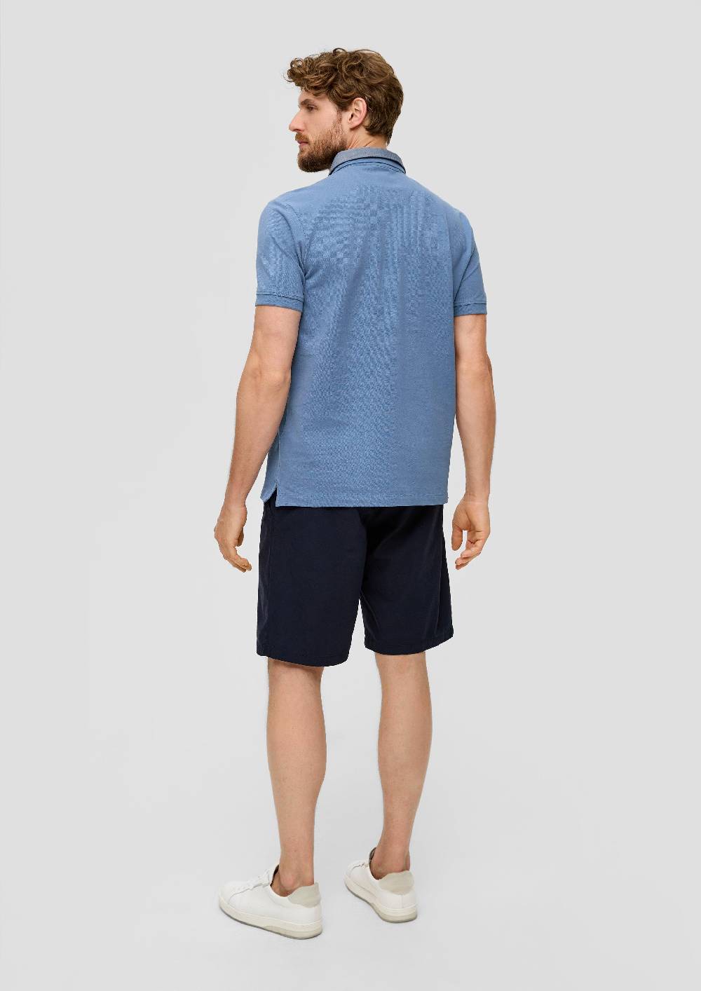 s.Oliver Poloshirt aus Baumwolle mit Logo-Stickerei Kauf eins, bekomm eins gratis