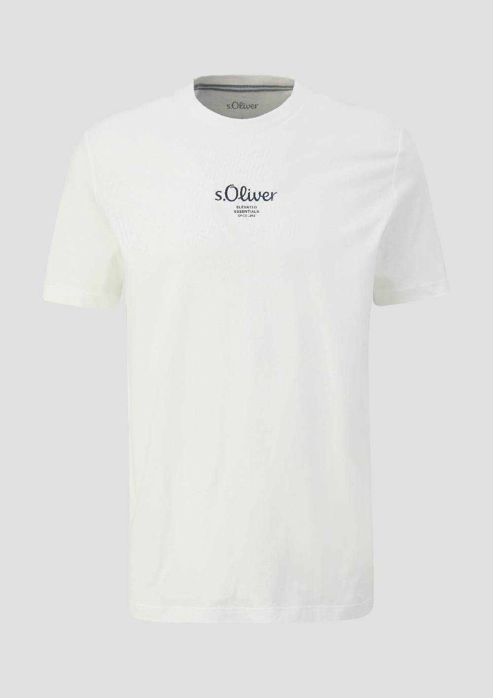 s.Oliver T-Shirt mit Logo-Print Tägliche Deals