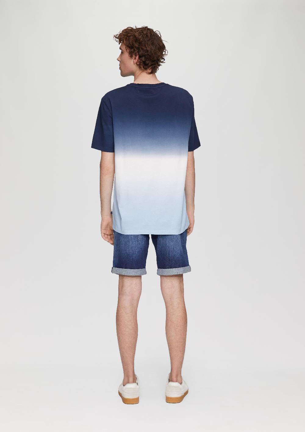 s.Oliver Baumwoll-T-Shirt mit Farbverlauf Sonderangebote