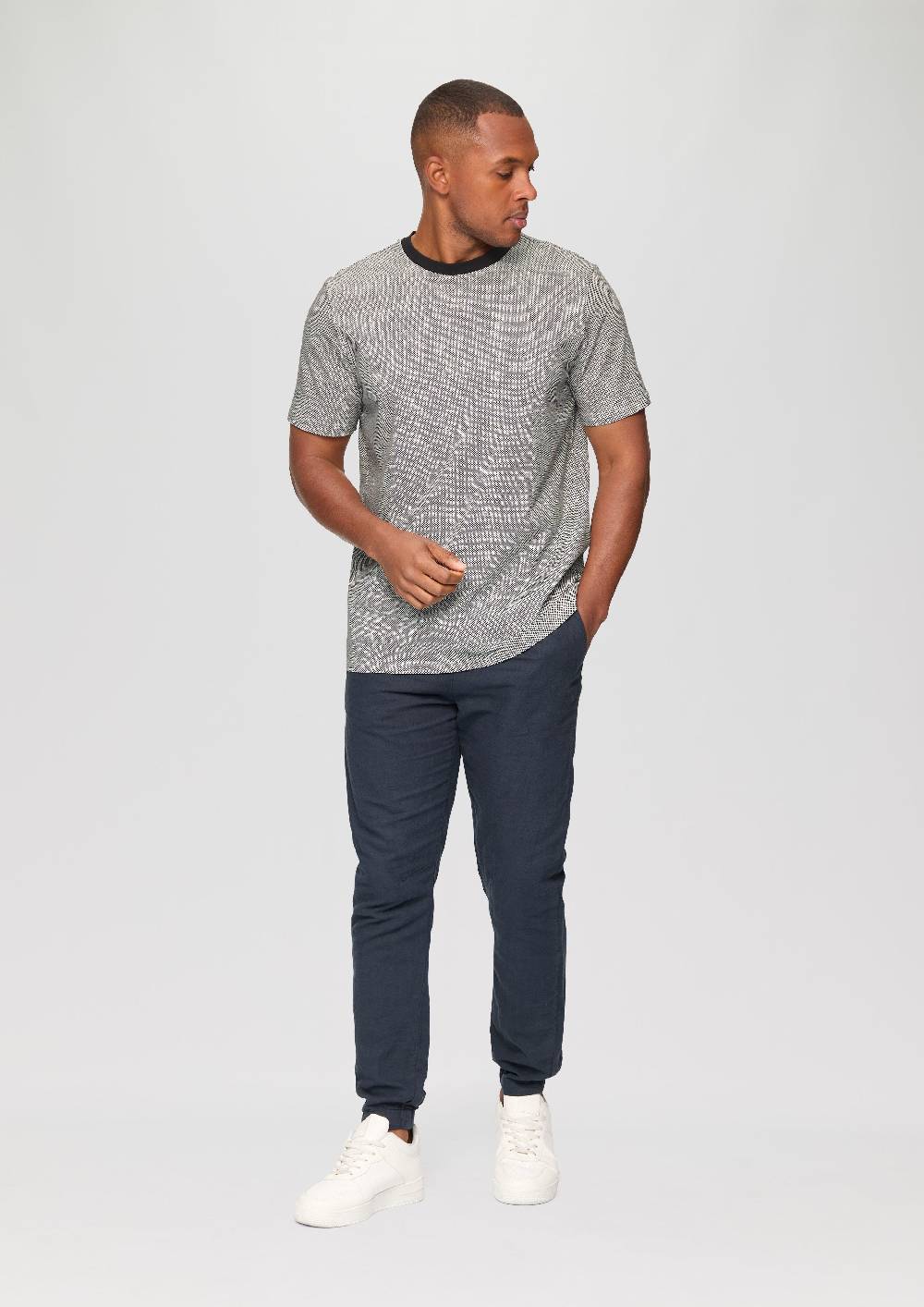 s.Oliver T-Shirt mit All-over-Print Riesige Ersparnisse