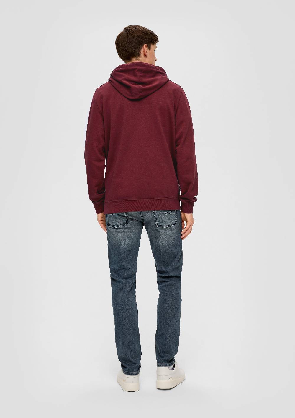 s.Oliver Kapuzensweatshirt mit Logo-Detail Neueste Stile