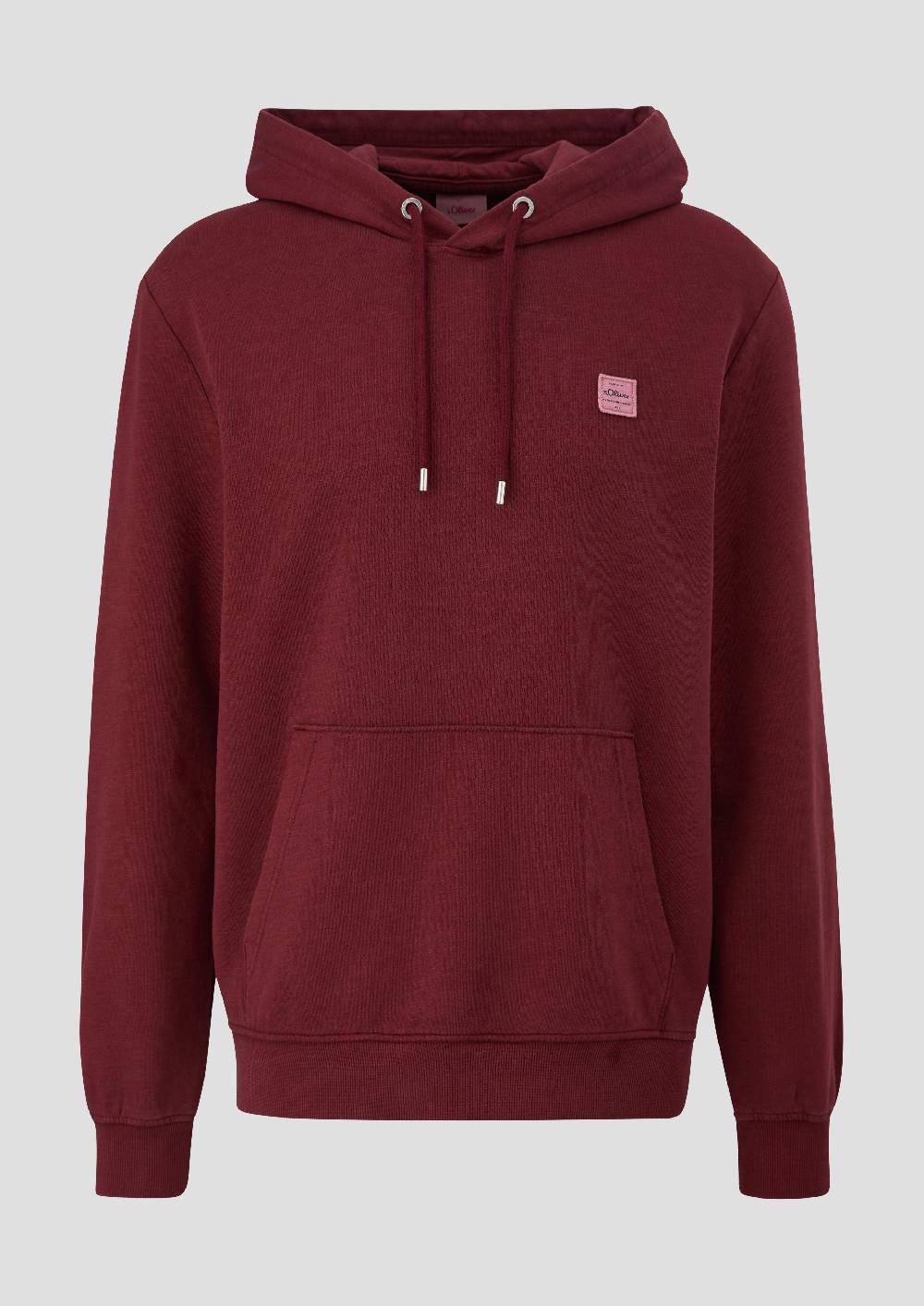 s.Oliver Kapuzensweatshirt mit Logo-Detail Neueste Stile