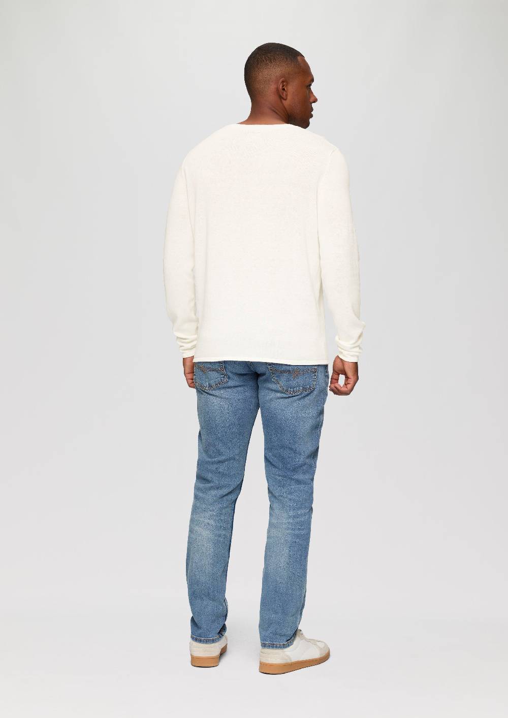 s.Oliver Strickpullover mit Rollsaum und Wascheffekt Bis zu 60% Rabatt