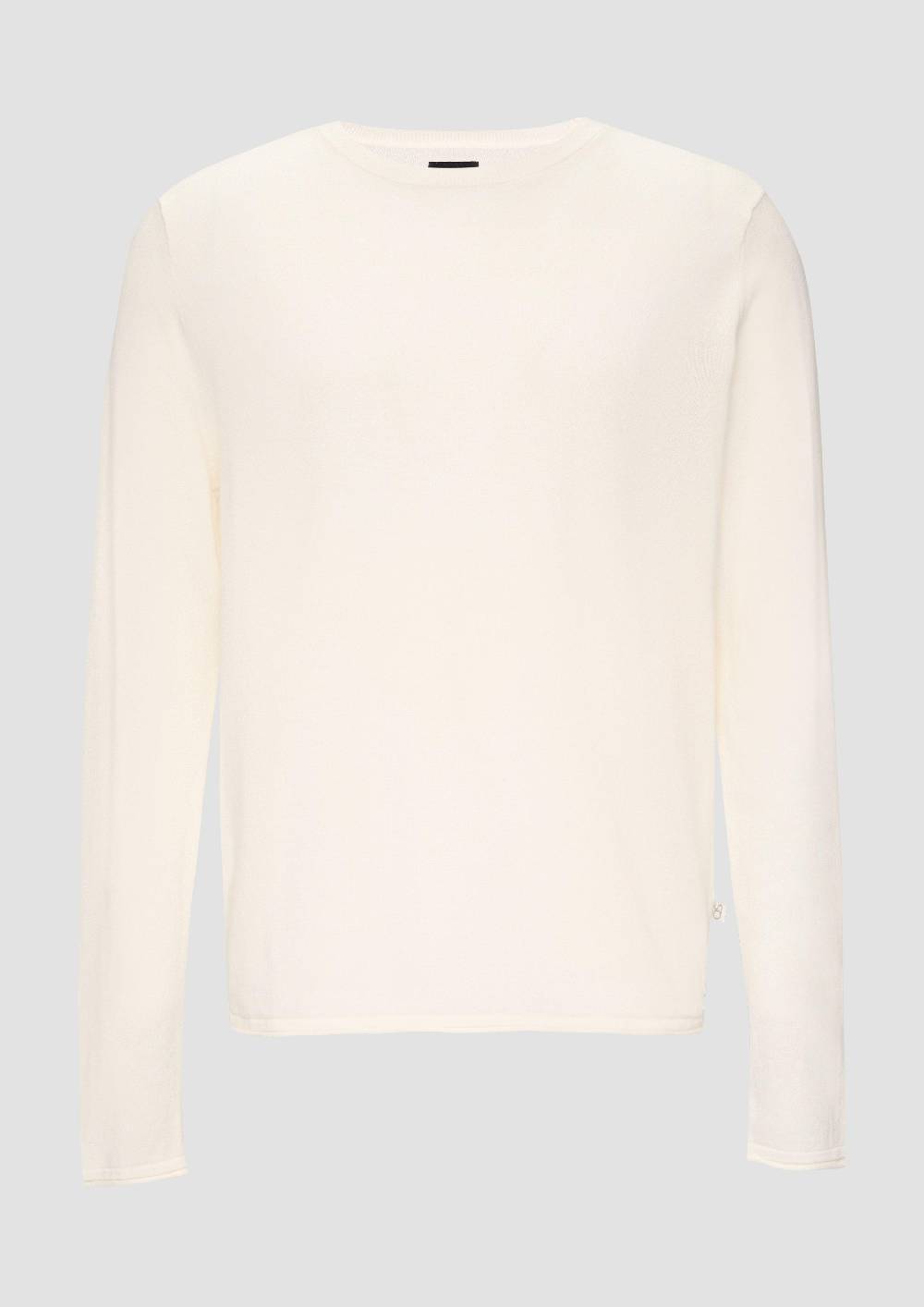 s.Oliver Strickpullover mit Rollsaum und Wascheffekt Bis zu 60% Rabatt