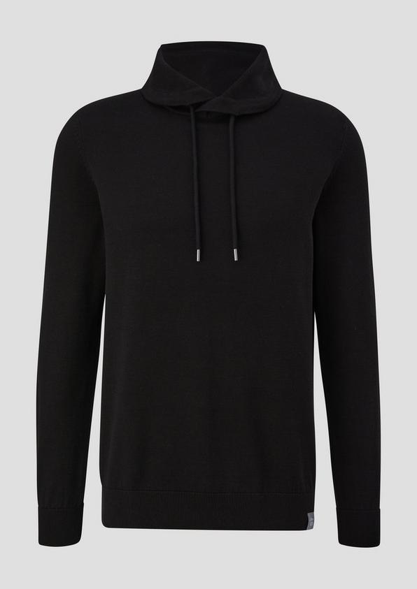 s.Oliver Strickpullover mit Stehkragen Vierteljährliche Förderung