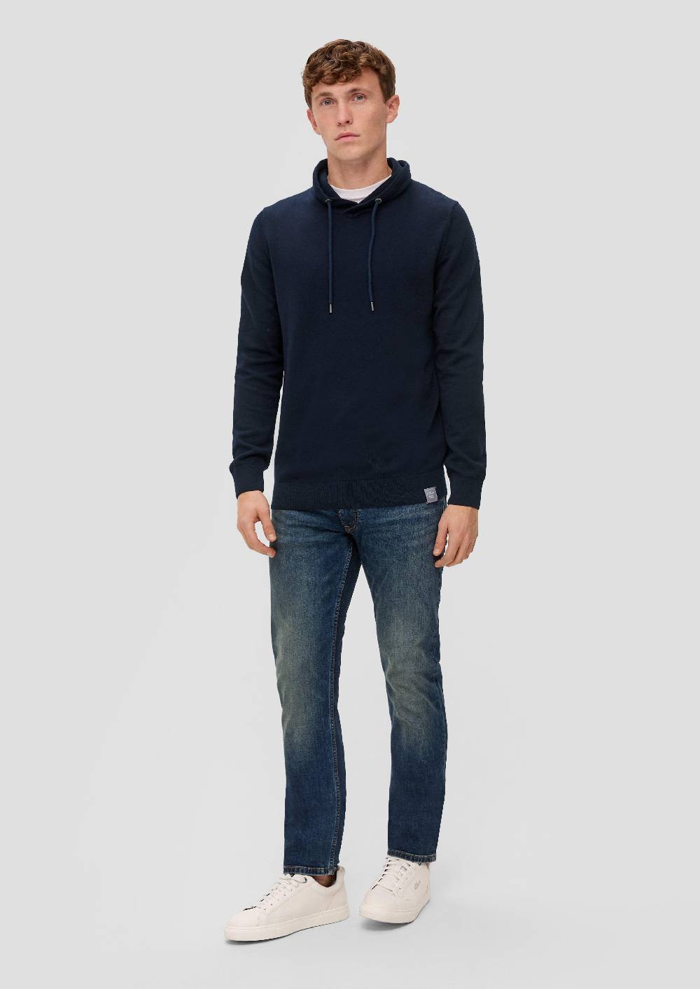 s.Oliver Strickpullover mit Stehkragen Discount Store für neue Produkte