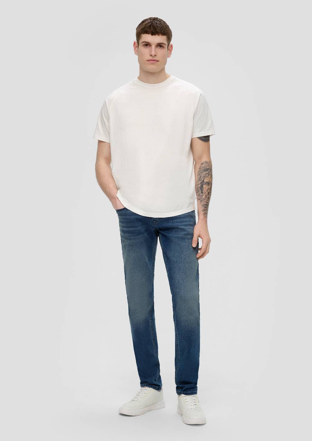 s.Oliver Jeans Rick / Slim Fit / Mid Rise / Slim Leg Kostenloser Versand international