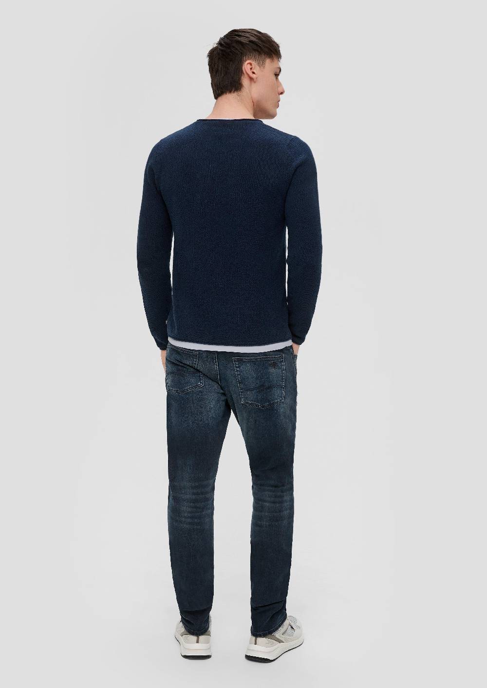 s.Oliver Strickpullover in Layering-Optik Speichern exportieren