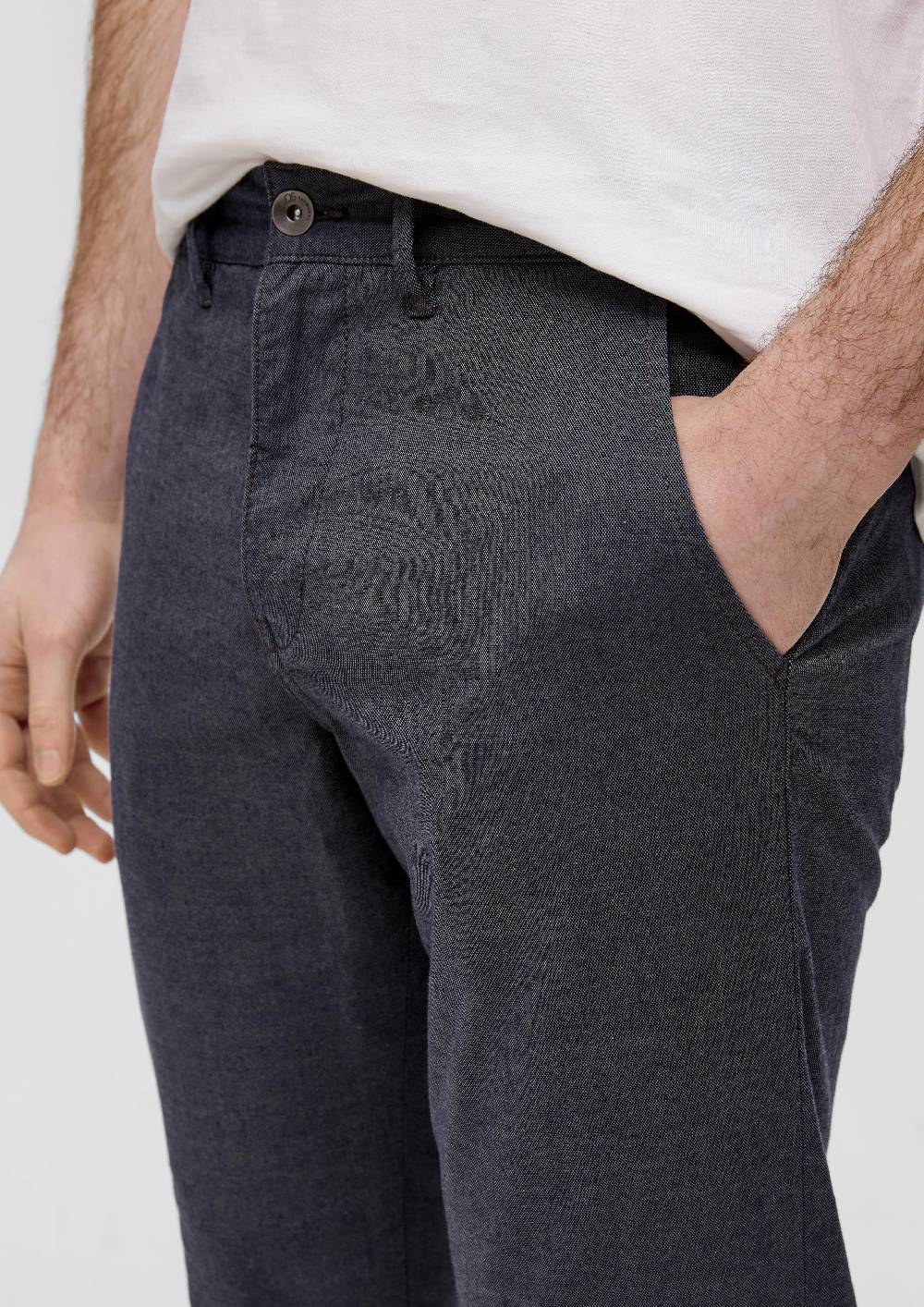 s.Oliver Rick: Hose mit Dobby-Struktur Black Friday Preise