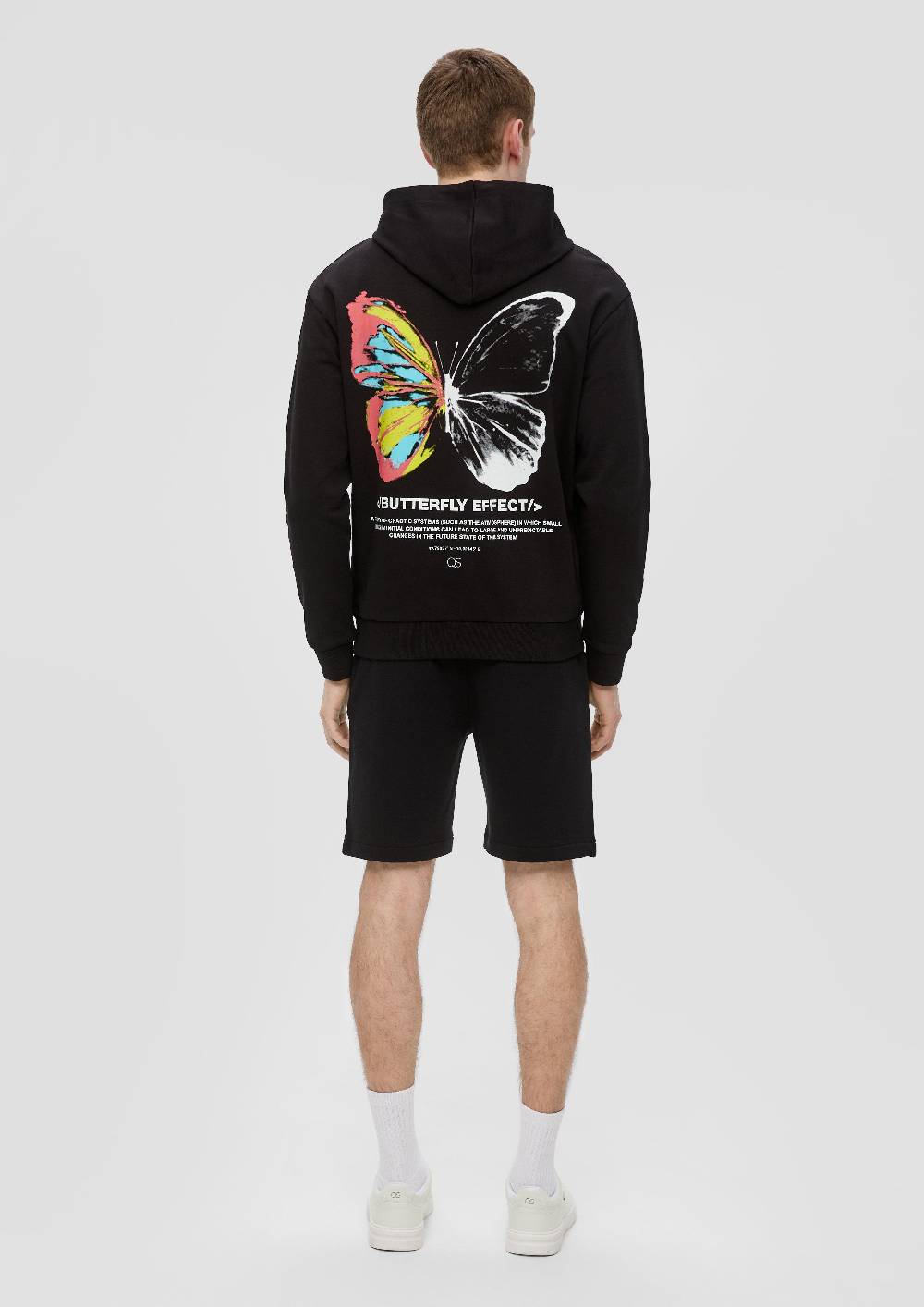 s.Oliver Sweatshirt mit Brust- und Rückenprint Im Verkauf