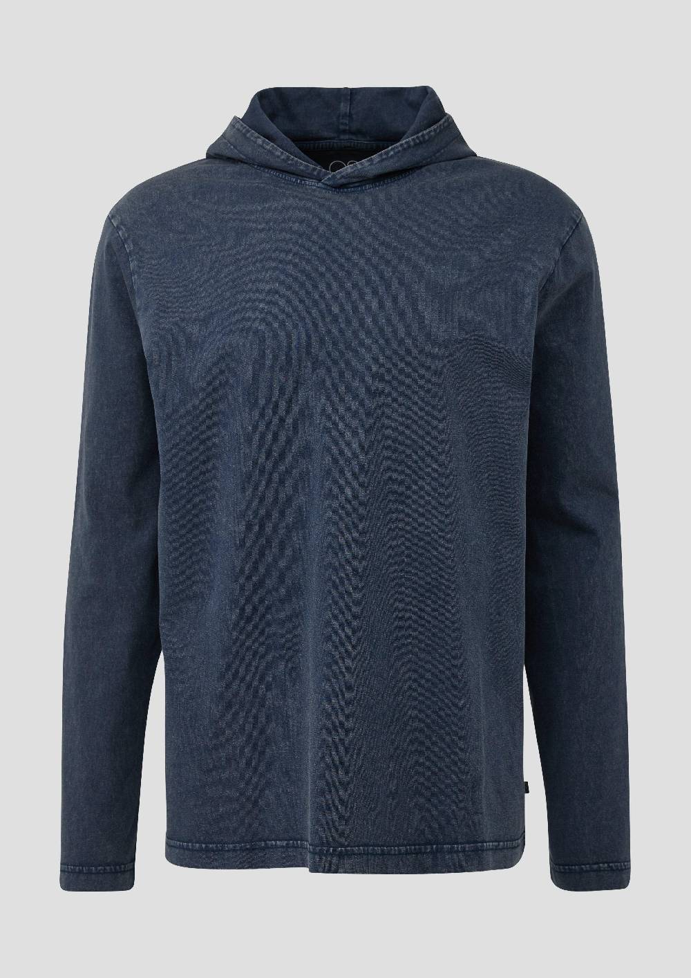 s.Oliver Gewaschenes Longsleeve mit Kapuze 50% Rabatt für begrenzte Zeit
