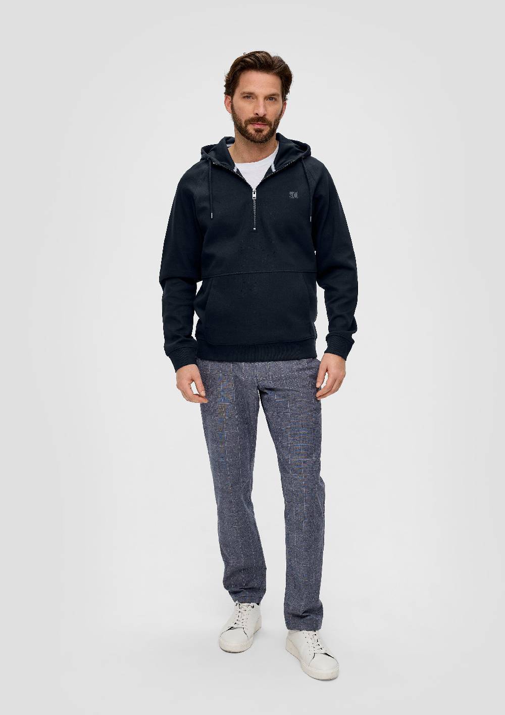 s.Oliver Hoodie-Sweatshirt aus Baumwollmix 2025