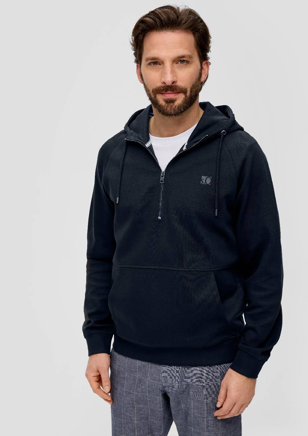 s.Oliver Hoodie-Sweatshirt aus Baumwollmix 2025