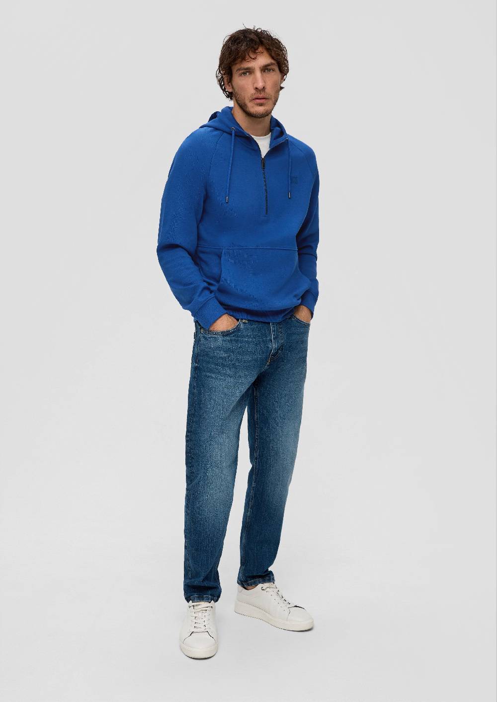 s.Oliver Hoodie-Sweatshirt aus Baumwollmix Online