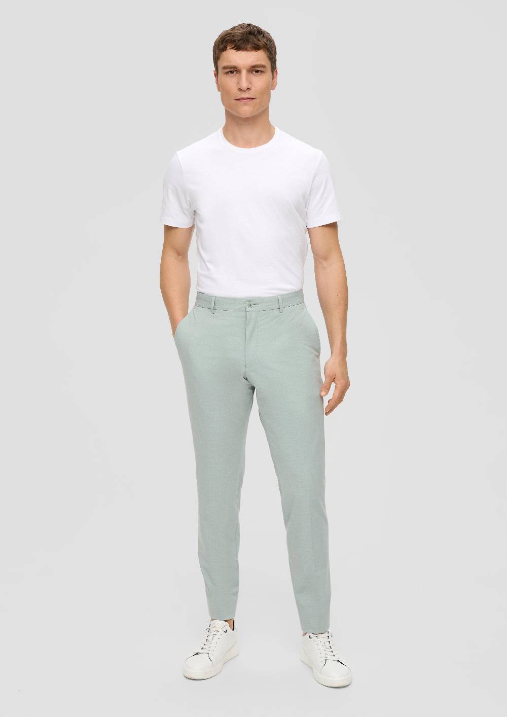 s.Oliver s.O PURE: Anzughose aus Stretch-Fabric Schlussverkauf