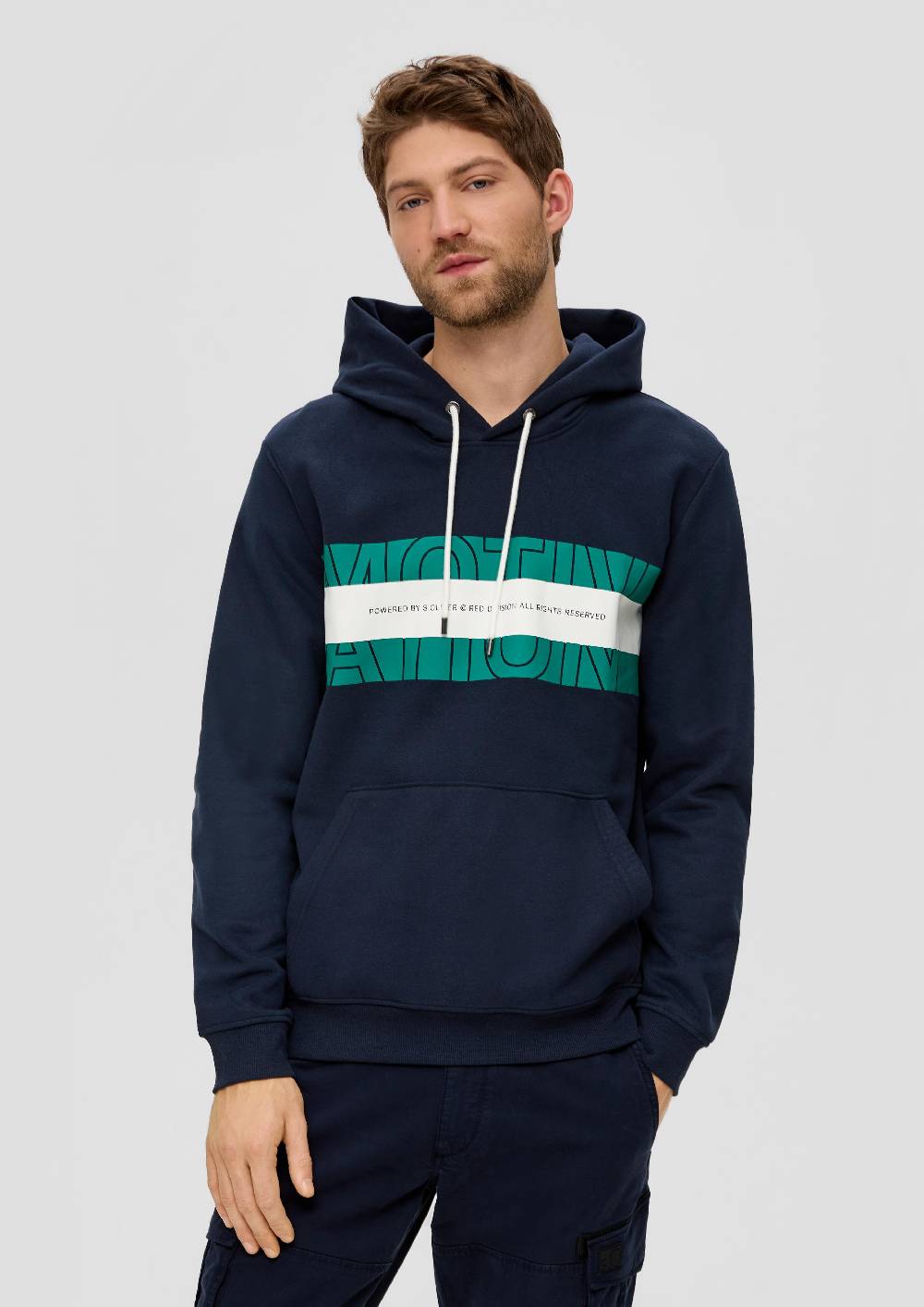 s.Oliver Kapuzenpullover mit Labelprint Fabrikverkauf