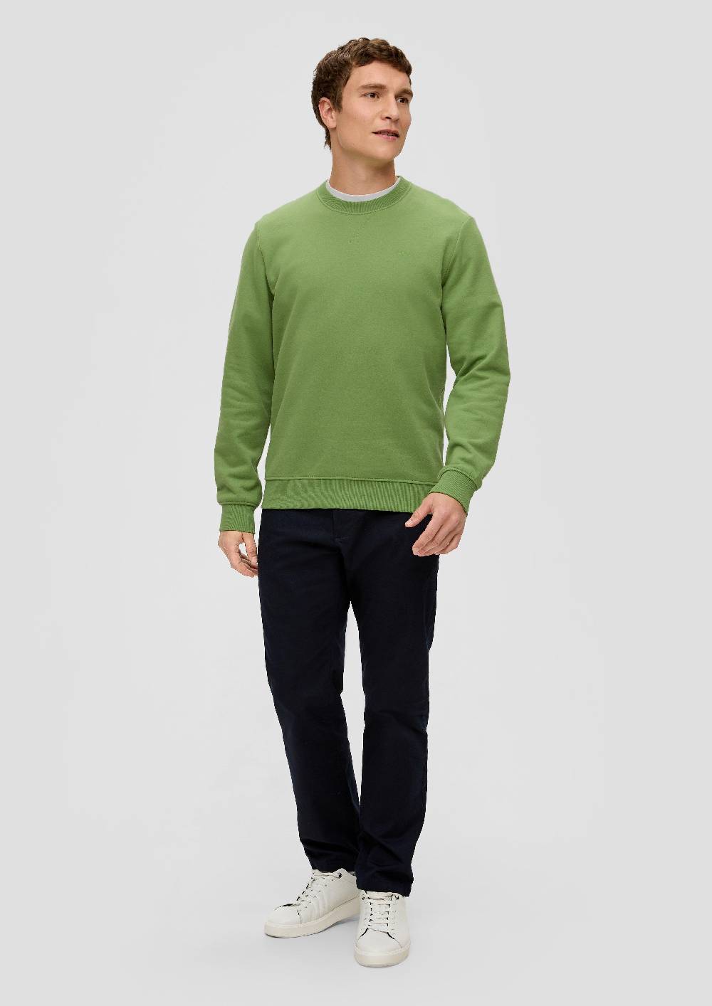 s.Oliver Sweatshirt mit Logo-Detail Blitzverkäufe