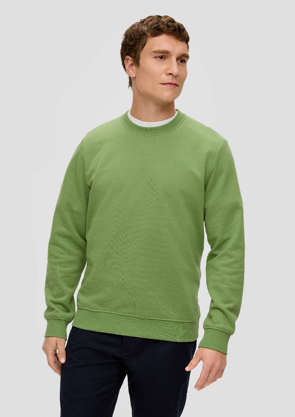 s.Oliver Sweatshirt mit Logo-Detail Blitzverkäufe