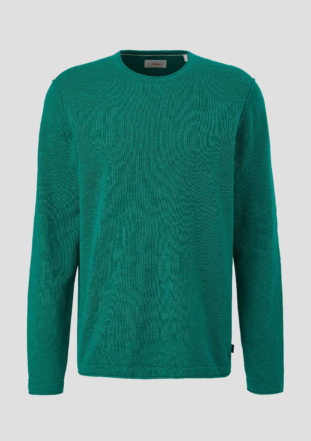 s.Oliver Strickpullover mit Rollkante Limitierter Zeitrabatt
