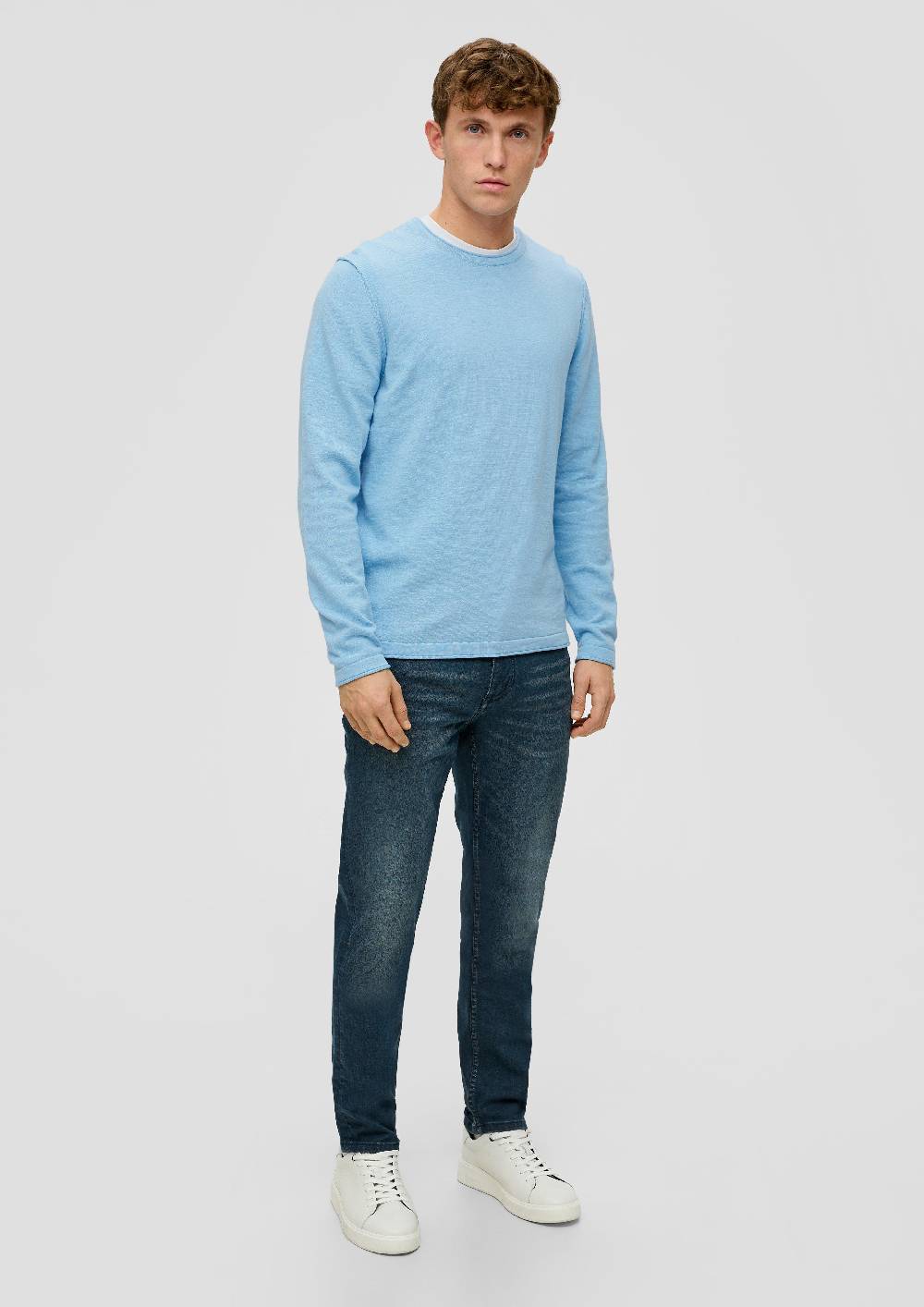 s.Oliver Strickpullover mit Rollkante Fabrik Onlineshop