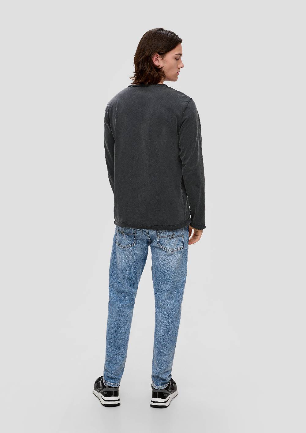 s.Oliver Longsleeve mit Rollsäumen Fabrikpreis