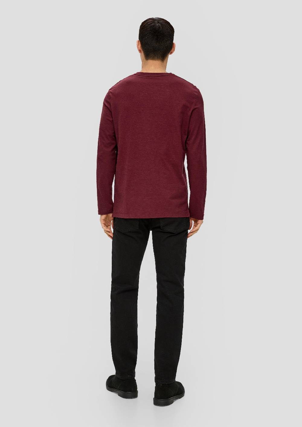 s.Oliver Longsleeve mit Flammgarnstruktur Rabatt