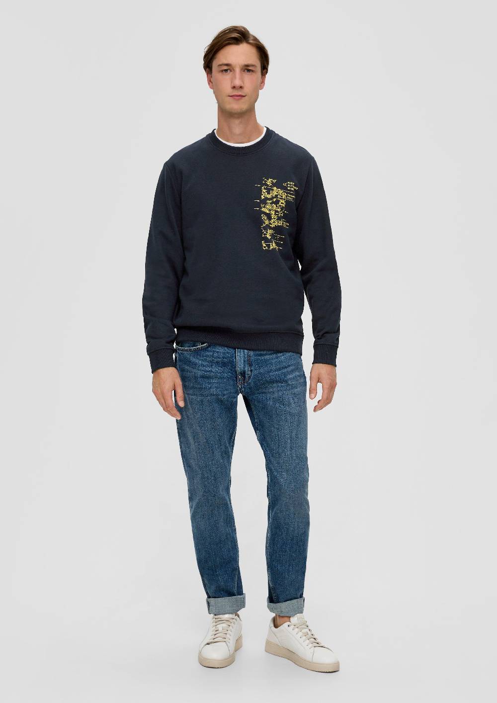 s.Oliver Sweatshirt mit Frontprint Versandkostenfrei