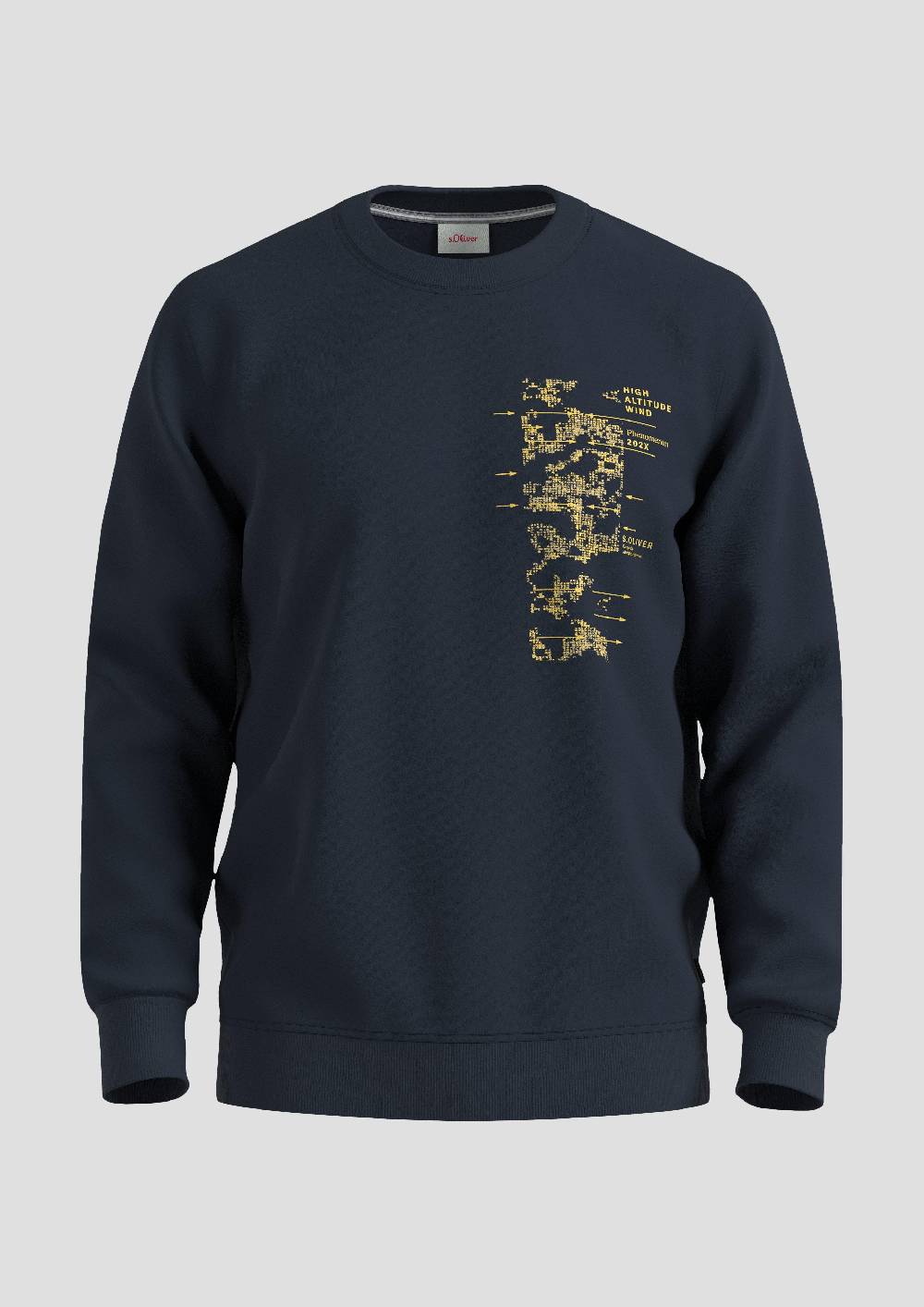 s.Oliver Sweatshirt mit Frontprint Versandkostenfrei