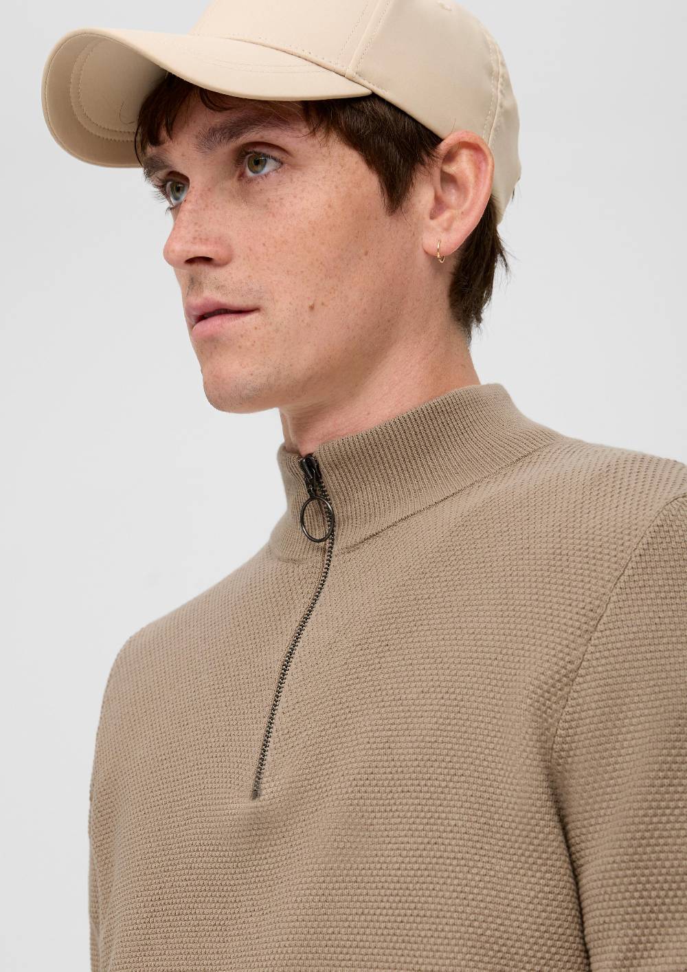 s.Oliver Pullover aus Strukturstrick Großer Ausverkauf
