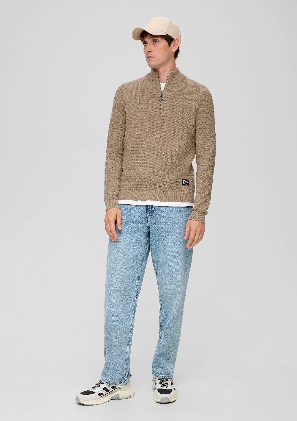 s.Oliver Pullover aus Strukturstrick Großer Ausverkauf