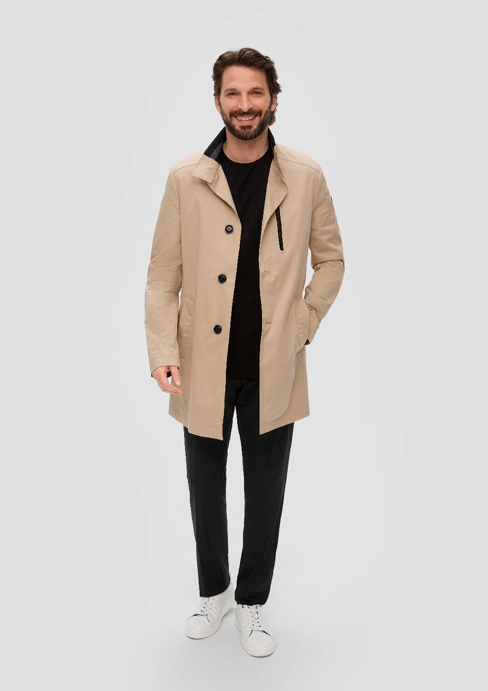 s.Oliver Mantel aus Baumwollmix Begrenztes Angebot